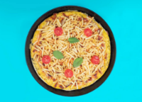 پیتزا آلفردو متوسط